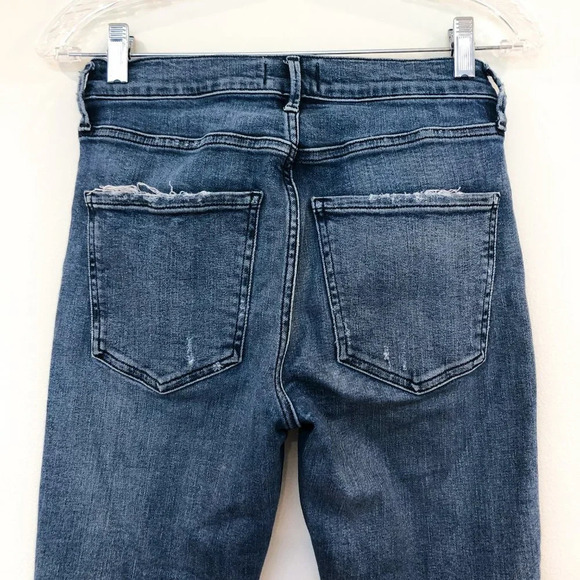 AGOLDE Sophie Crop Distressed Skinny Jean in Spell - Picture 11 of 11